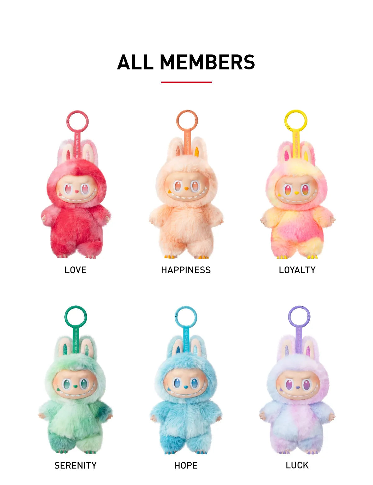 THE MONSTERS Big into Energy ぬいぐるbox Authentic THE MONSTERS Big into Energy Series-Vinyl Plush