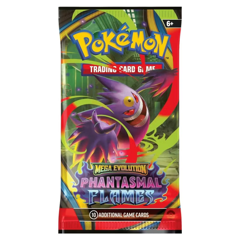 Pokémon TCG: Mega Evolution — Phantasmal Flames | 1 Booster Pack