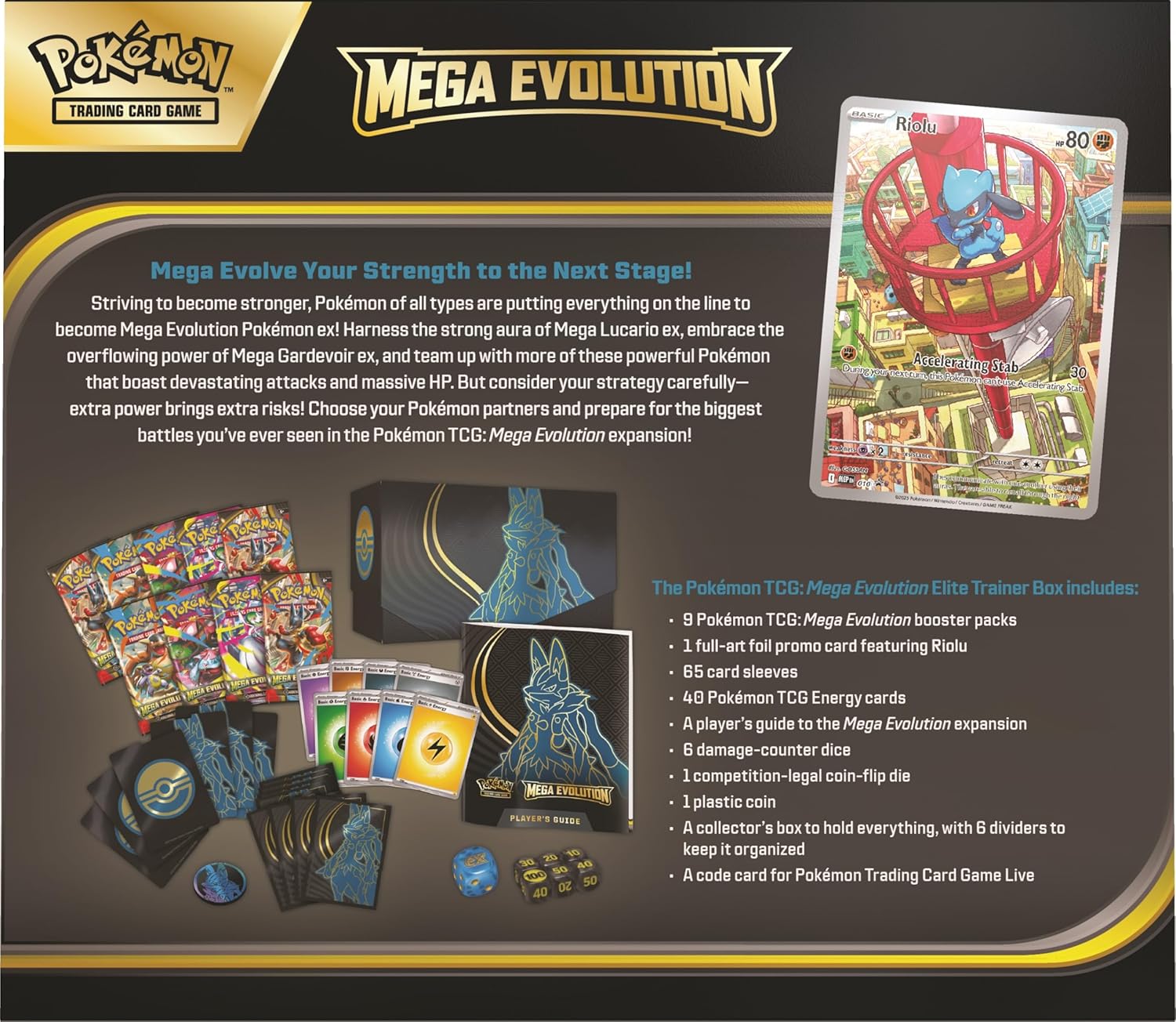 Pokémon TCG: Mega Evolution | Elite Trainer Box [Mega Gardevoir