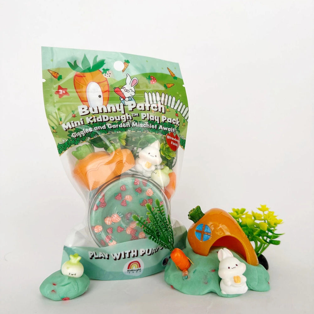 Bunny Patch Mini KidDough Play Pack – B.CANDY