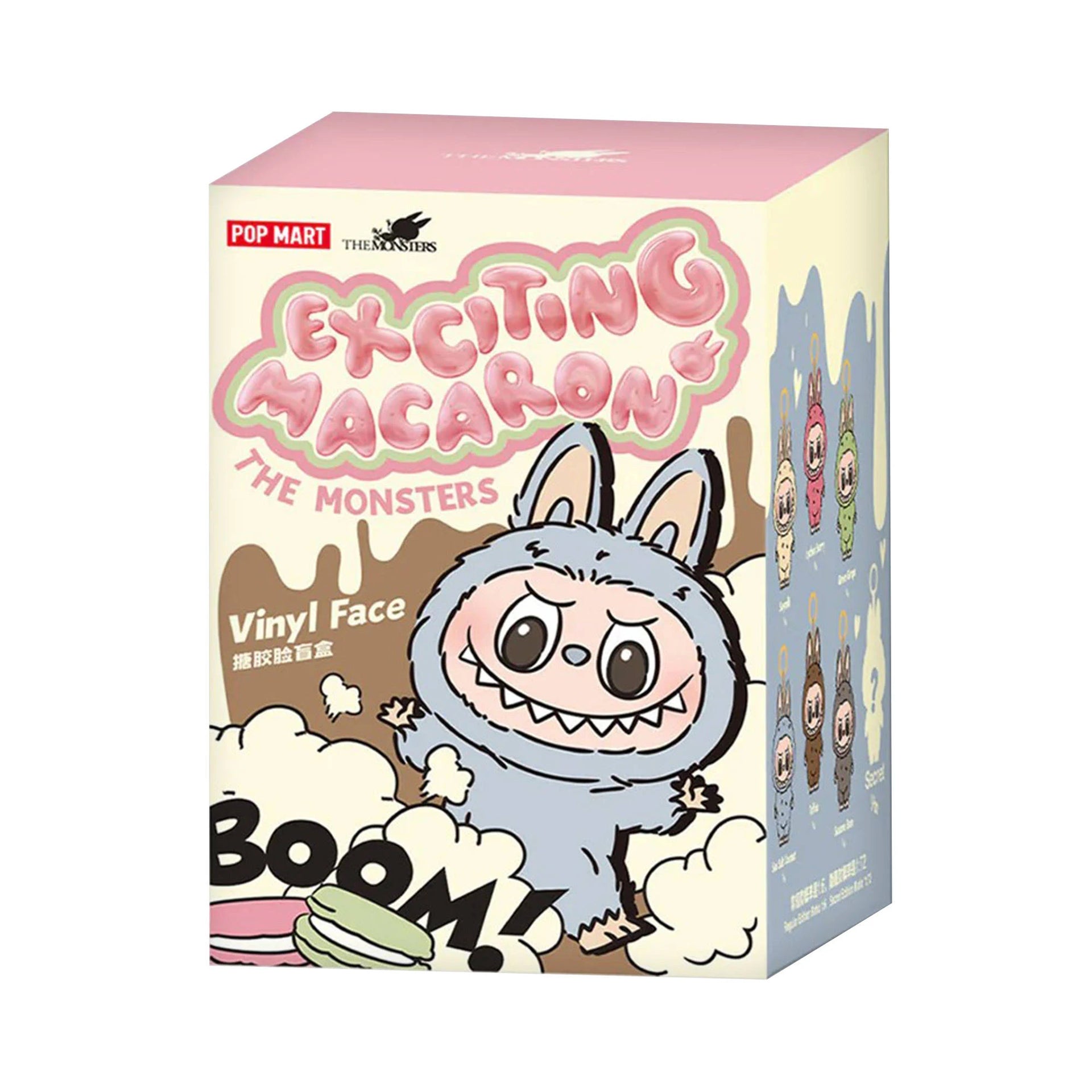 POP MART EXCITING MACARON Vinyl Face 未開封 Authentic THE MONSTERS Exciting Macaron Vinyl Face Blind Box