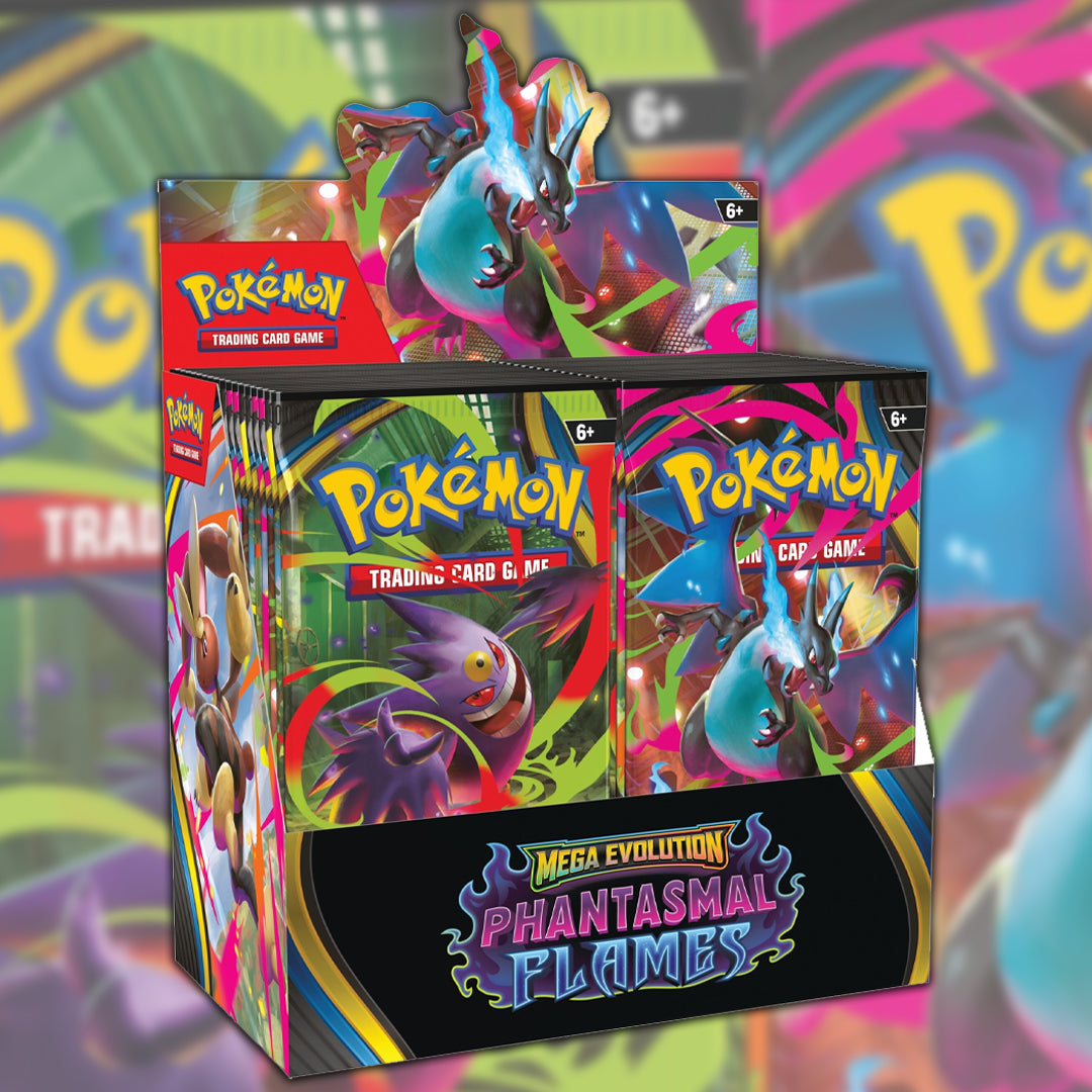 booster box pokemon phantasmal flames Pokémon TCG: Mega Evolution — Phantasmal Flames