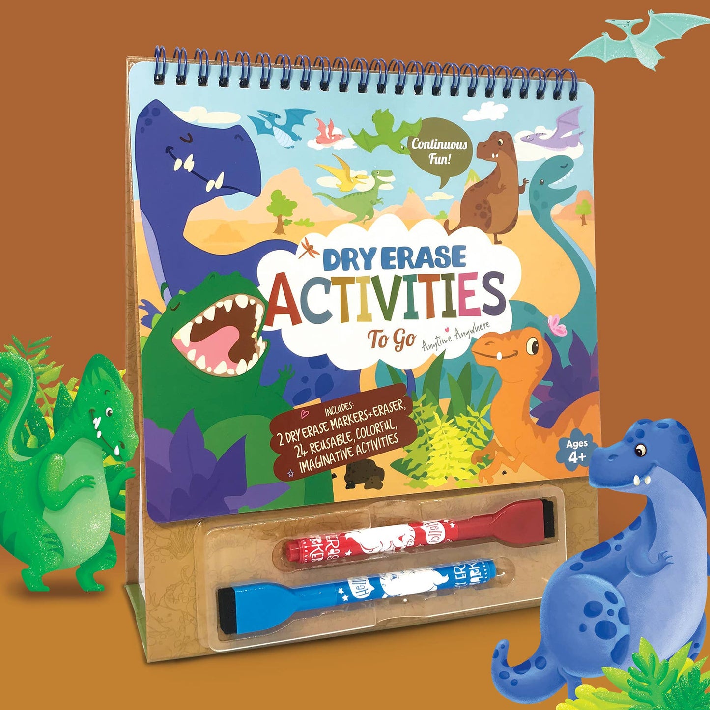 Dry Erase Activities To Go- Dinosaur World Dry Erase Activities To Go- Dinosaur World