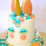Sea Themed Unicorn Cake!