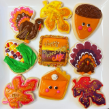 Assorted Thanksgiving Cookies