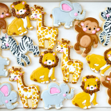 Precious Jungle Animal Cookies!