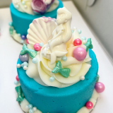 Custom Mermaid Mini Cakes!