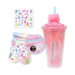 Hot Focus Gummy Bear Tumbler Pink